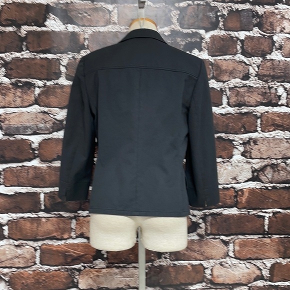 Basler Jacket Blazer Black Buttons Size Small FR 34 - Picture 4 of 14